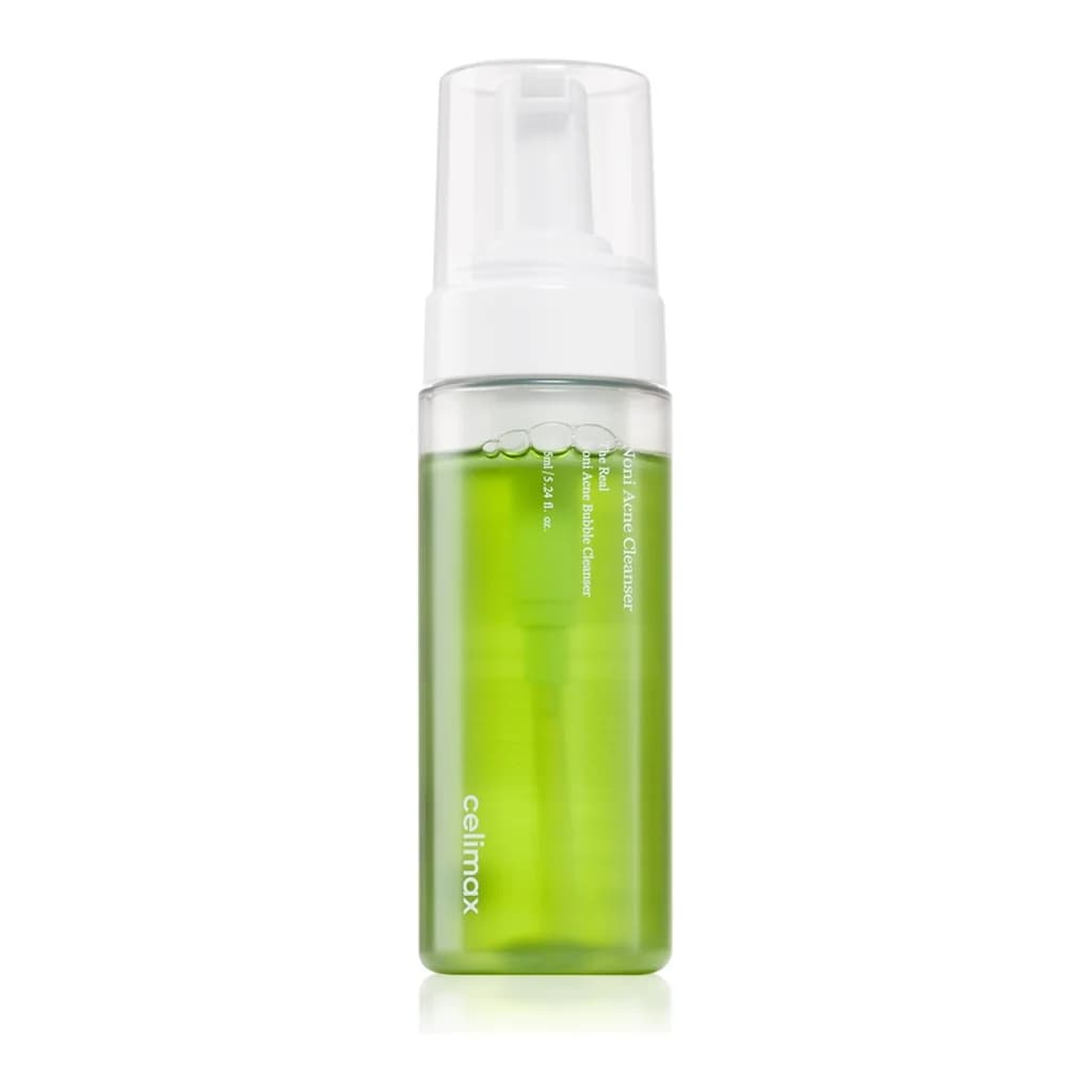 celimax The Real Noni foam cleanser balancing sebum production for oily and combination skin
