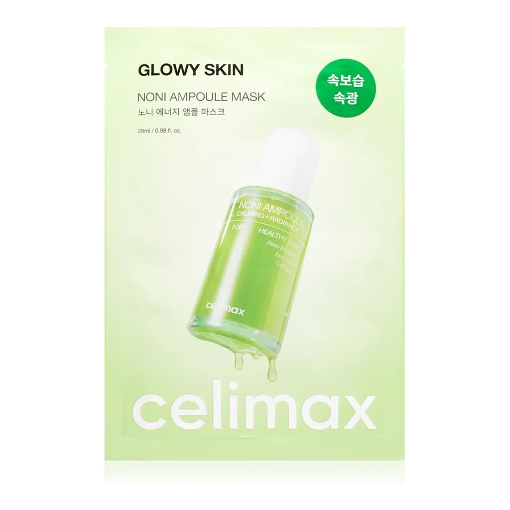 celimax The Real Noni moisturising face sheet mask with firming effect