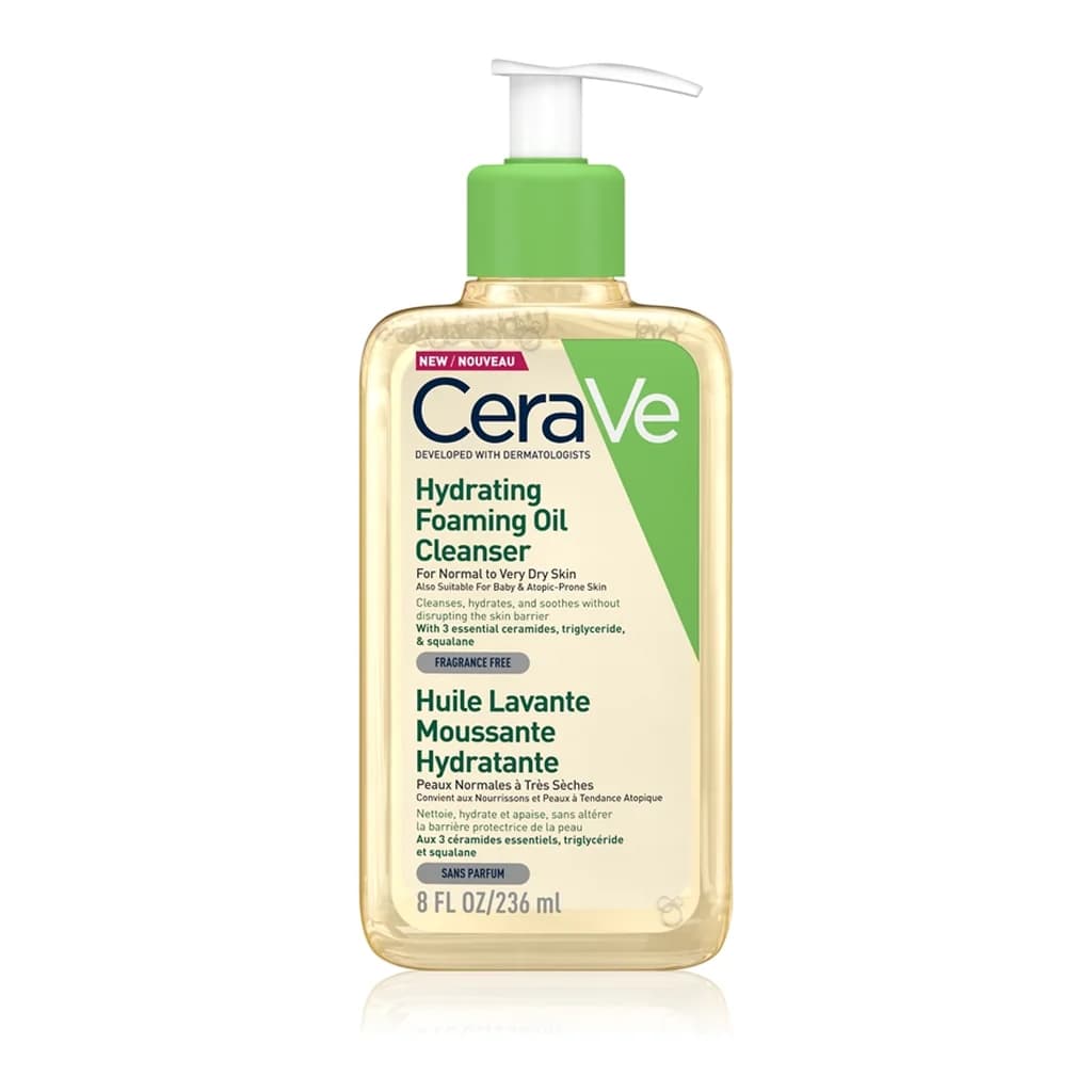 CeraVe Cleansers Hydrating Foaming Oil Cleanser