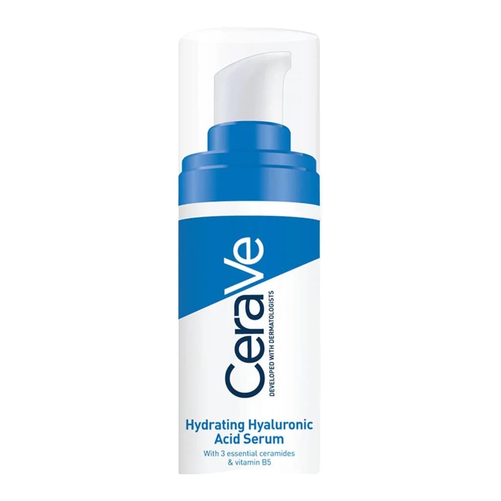CeraVe Hydrating Hyaluronic Acid Face Serum with Ceramides for All Skin Types