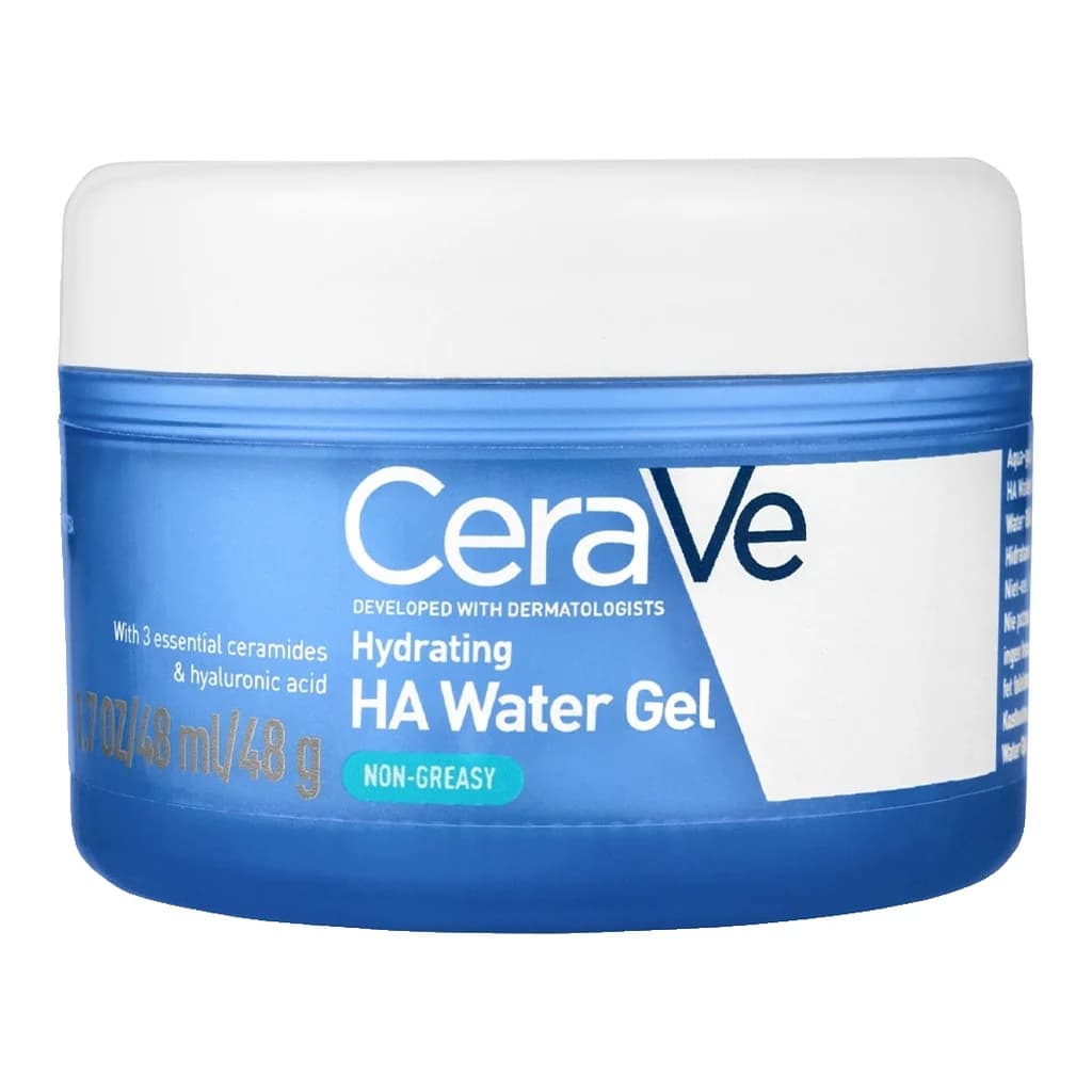 CeraVe Hydrating Hyaluronic Acid Water Gel for Plumping Hydration with Ceramides,Hyaluronic Acid & Niacinamide