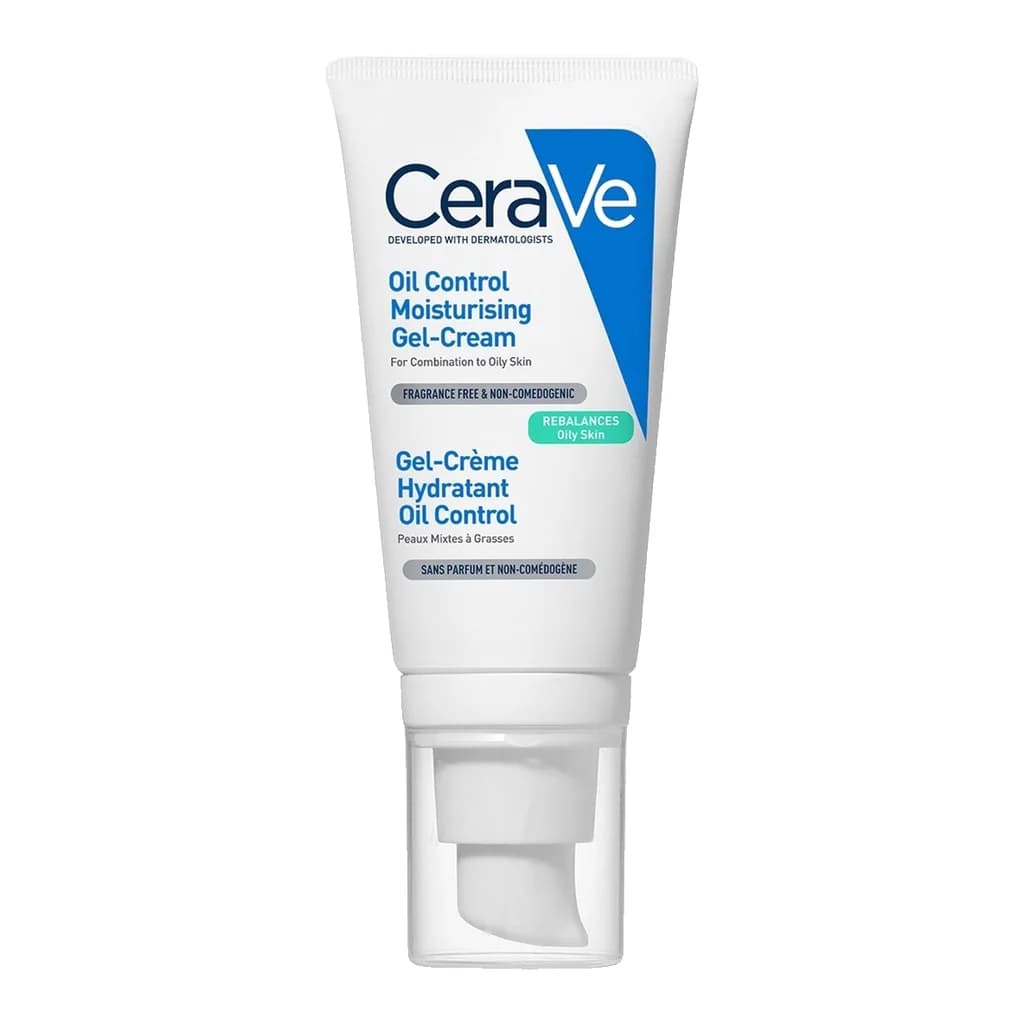 CeraVe Oil Control Moisturising Gel-Cream With Oil Absorbing Technology and Ceramides for Combination and Oily Skin