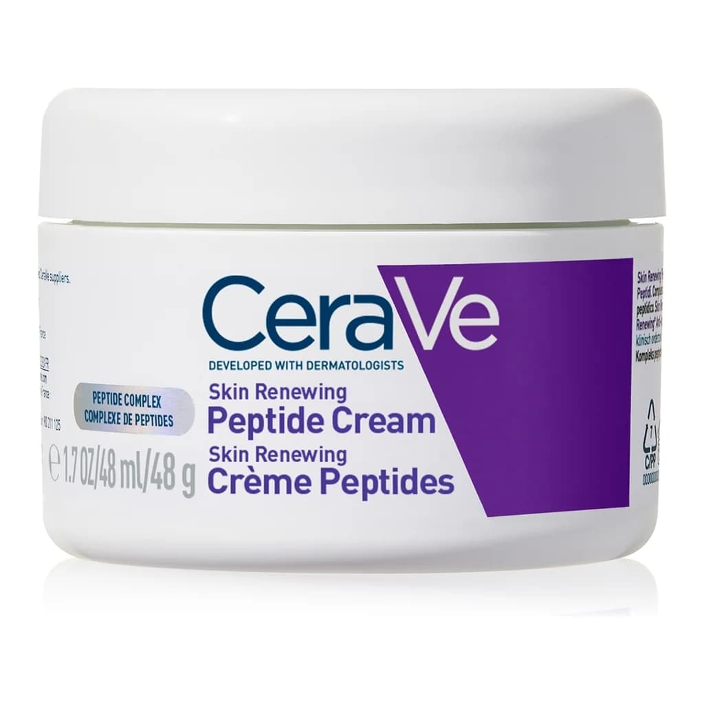 CeraVe Skin Renewing Peptide Cream regenerating night cream to restore skin density