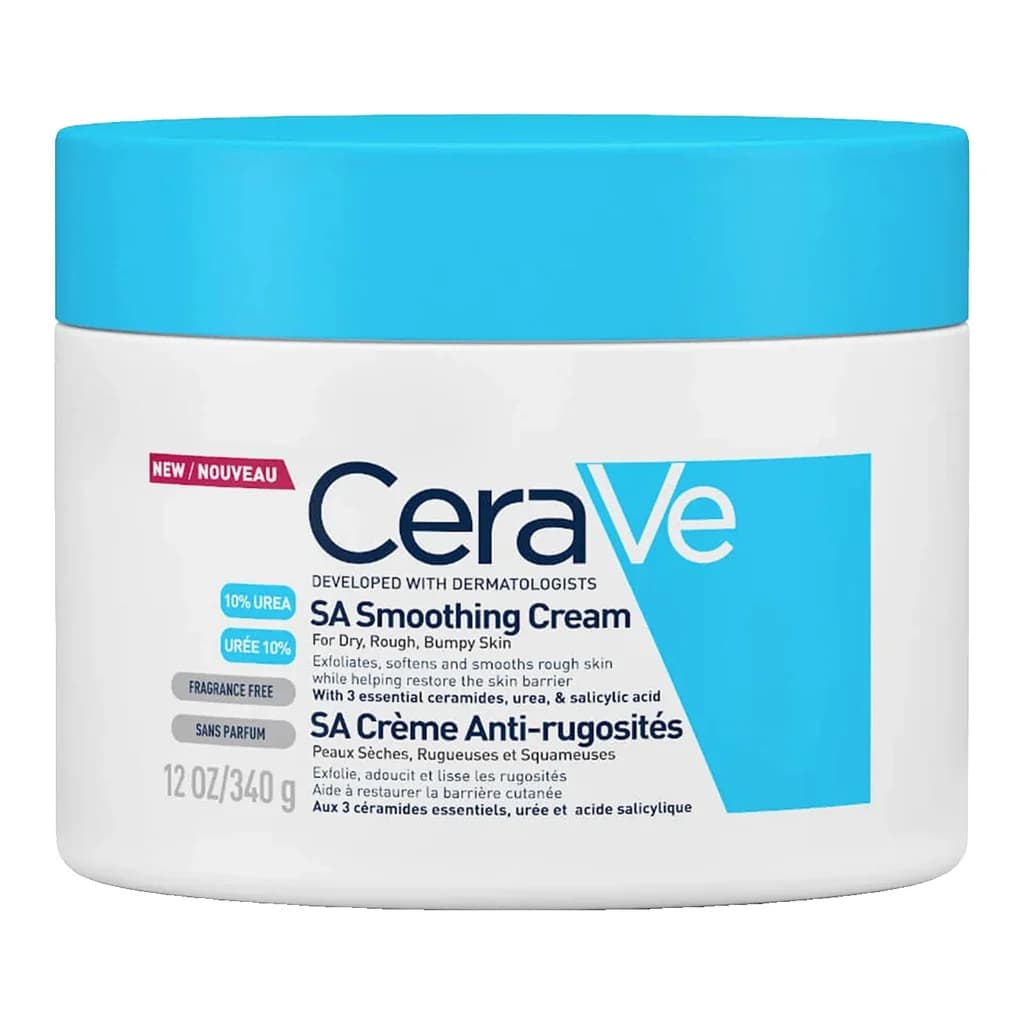 CeraVe Smoothing Cream with Salicylic Acid for Rough and Bumpy Skin