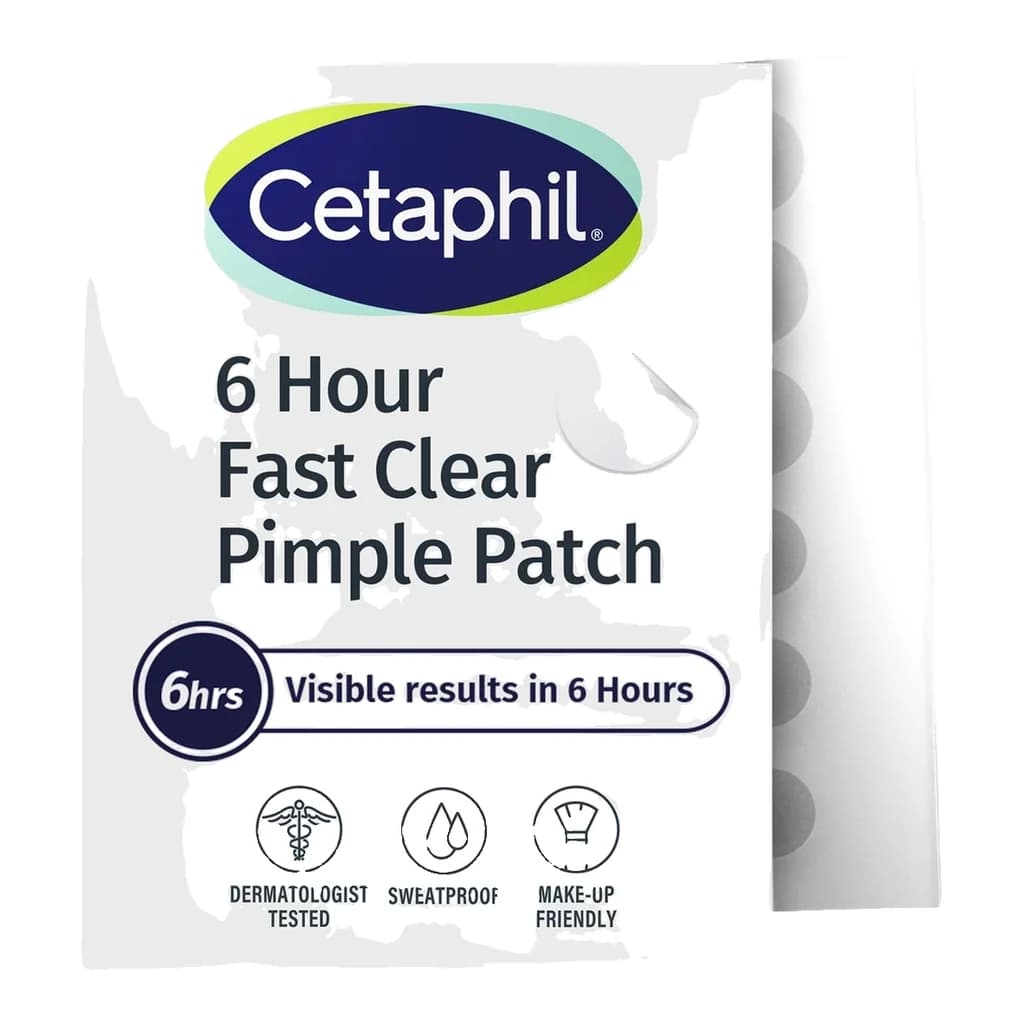 Cetaphil Gentle Clear 6 Hour Fast Clear Pimple Patches (24 Patches)
