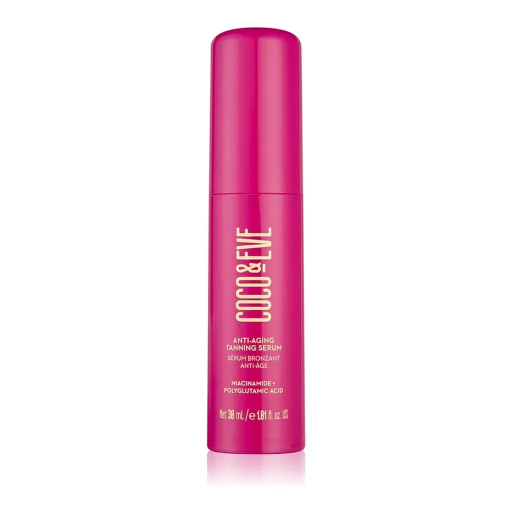 Coco & Eve Sunny Honey Anti-Aging Tanning Serum self-tanning face serum