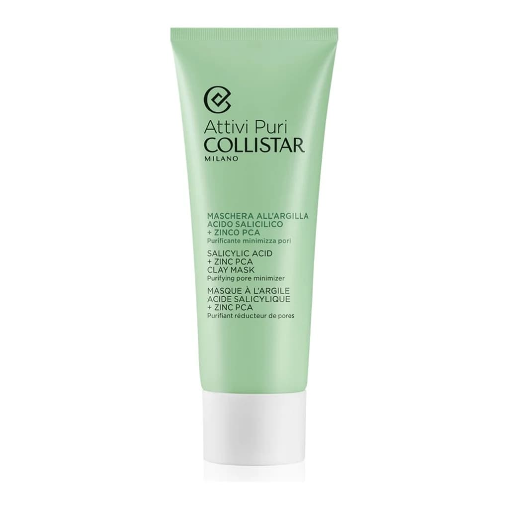 Collistar Attivi Puri Salicylic Acid + Zinc Clay Mask clay mask with hyaluronic acid