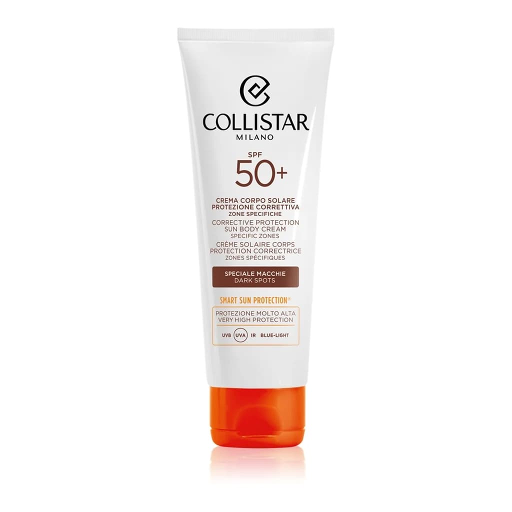 Collistar Sun Corrective Protection Body Cream Specific Zones SPF50+