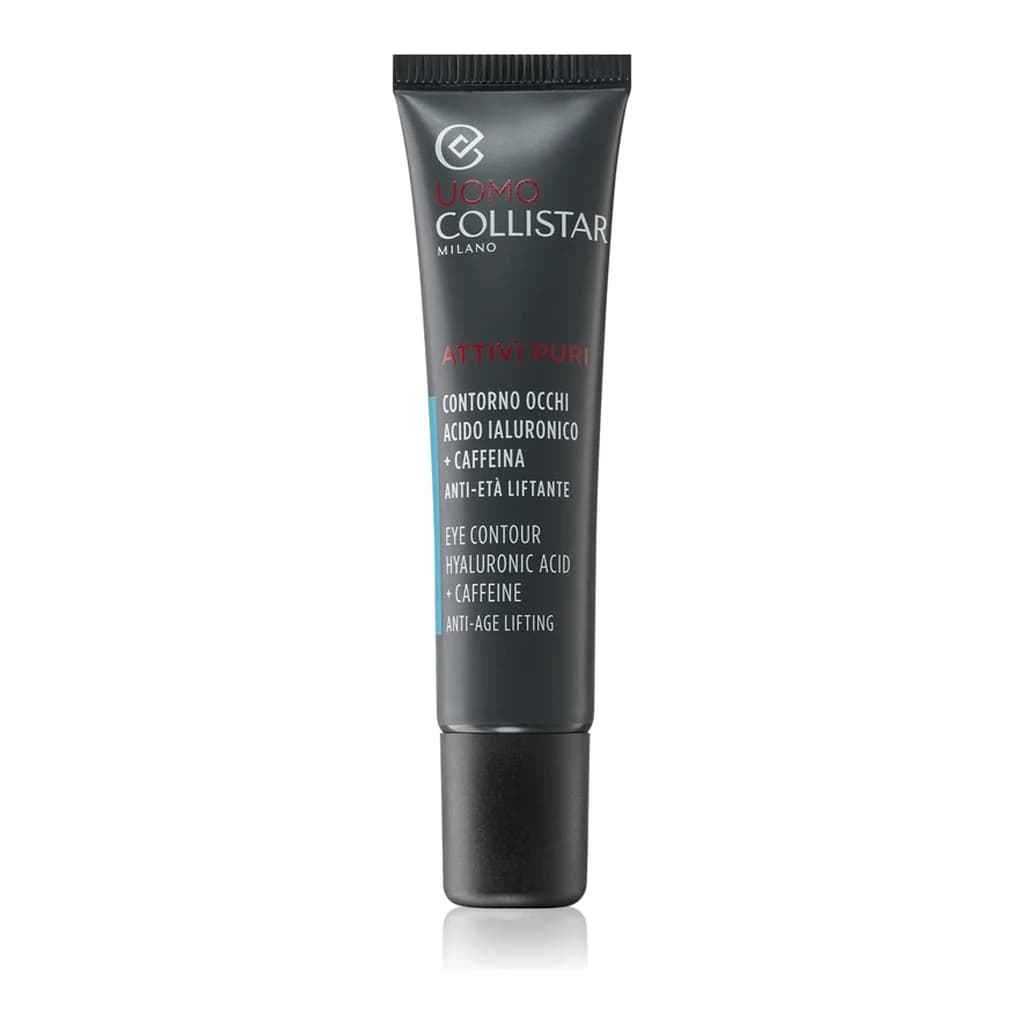 Collistar Uomo Attivi Puri Eye Contour Hyaluronic Acid + Caffeine Eye Contour
