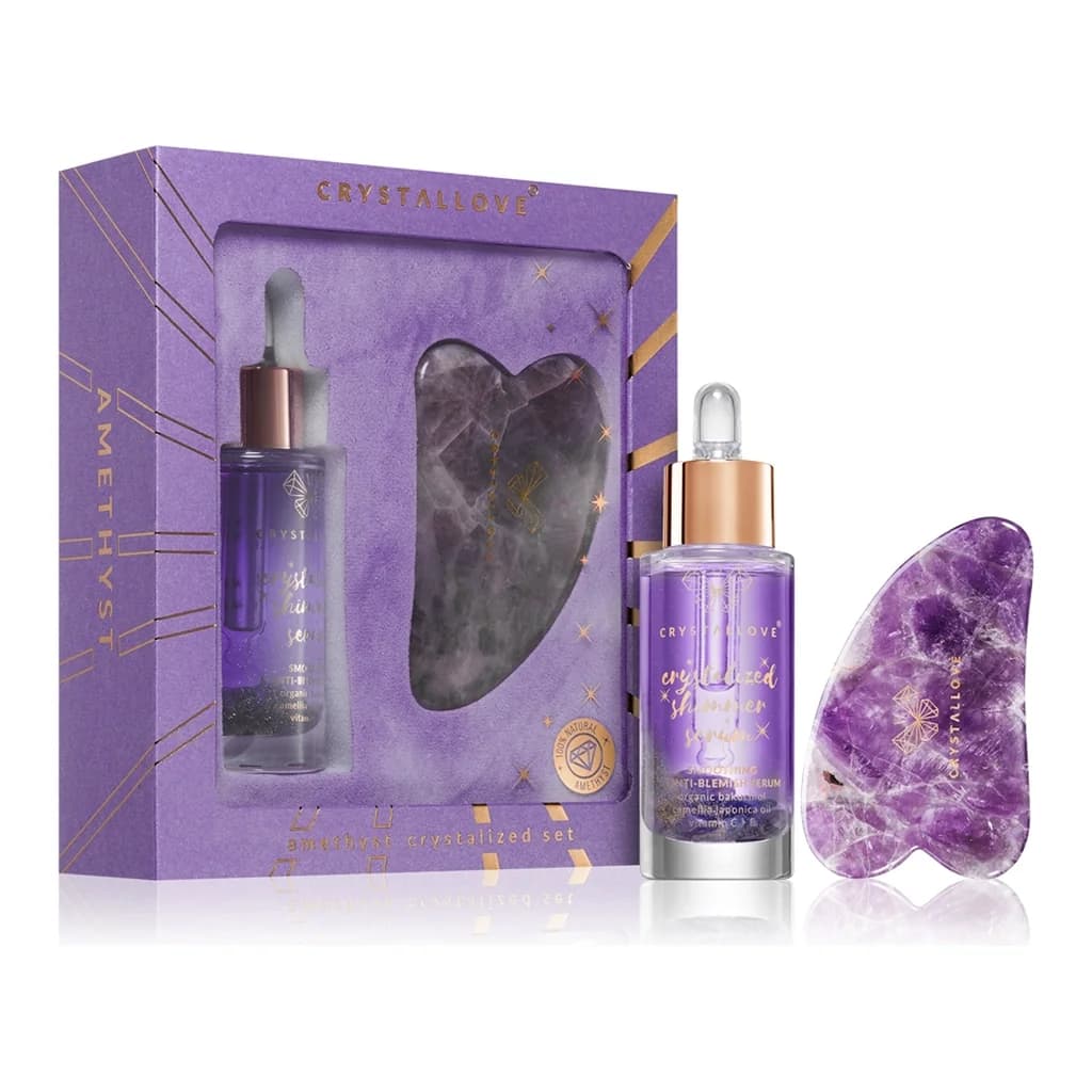 Crystallove Crystalized Amethyst Set skin care set