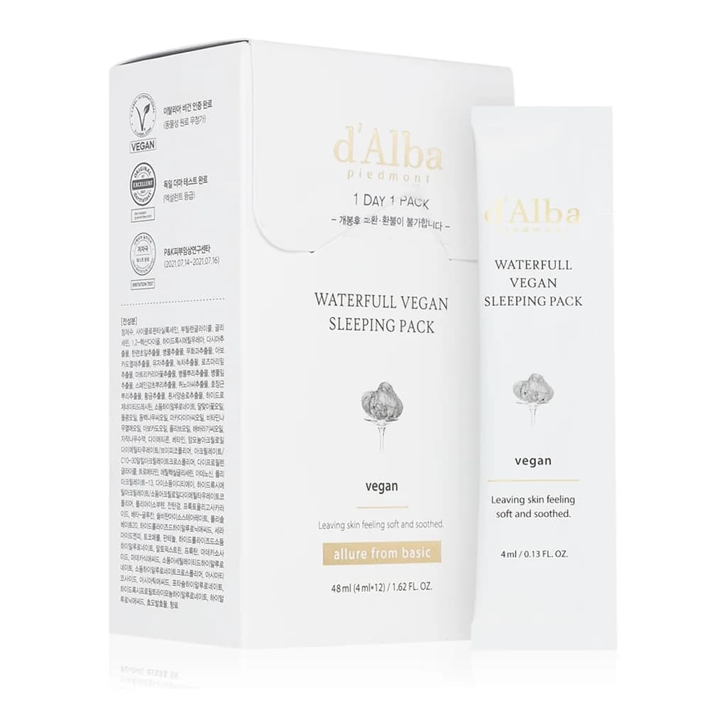 d'Alba Waterfull Vegan Sleeping Pack