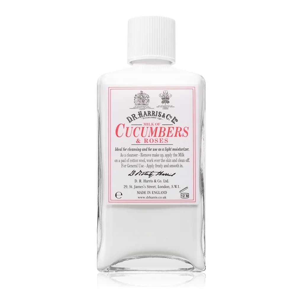 D.R. Harris Milk of Cucumber and Roses
