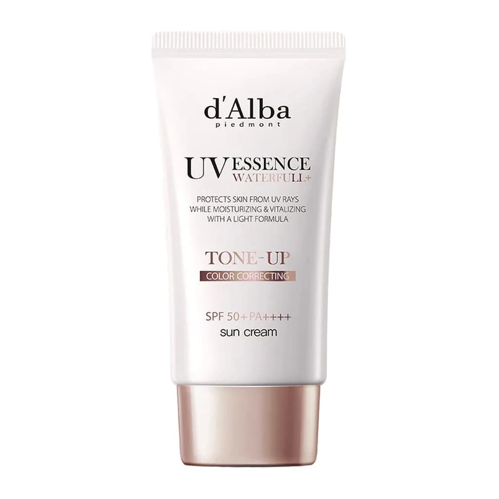 d'Alba Waterfall Tone-Up Sun Cream (Pink) SPF50+ PA++++