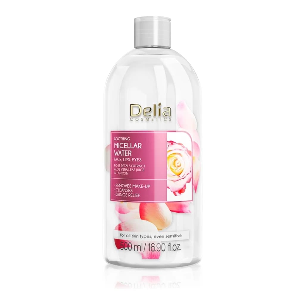 Delia Cosmetics Micellar Water Rose Petals Extract