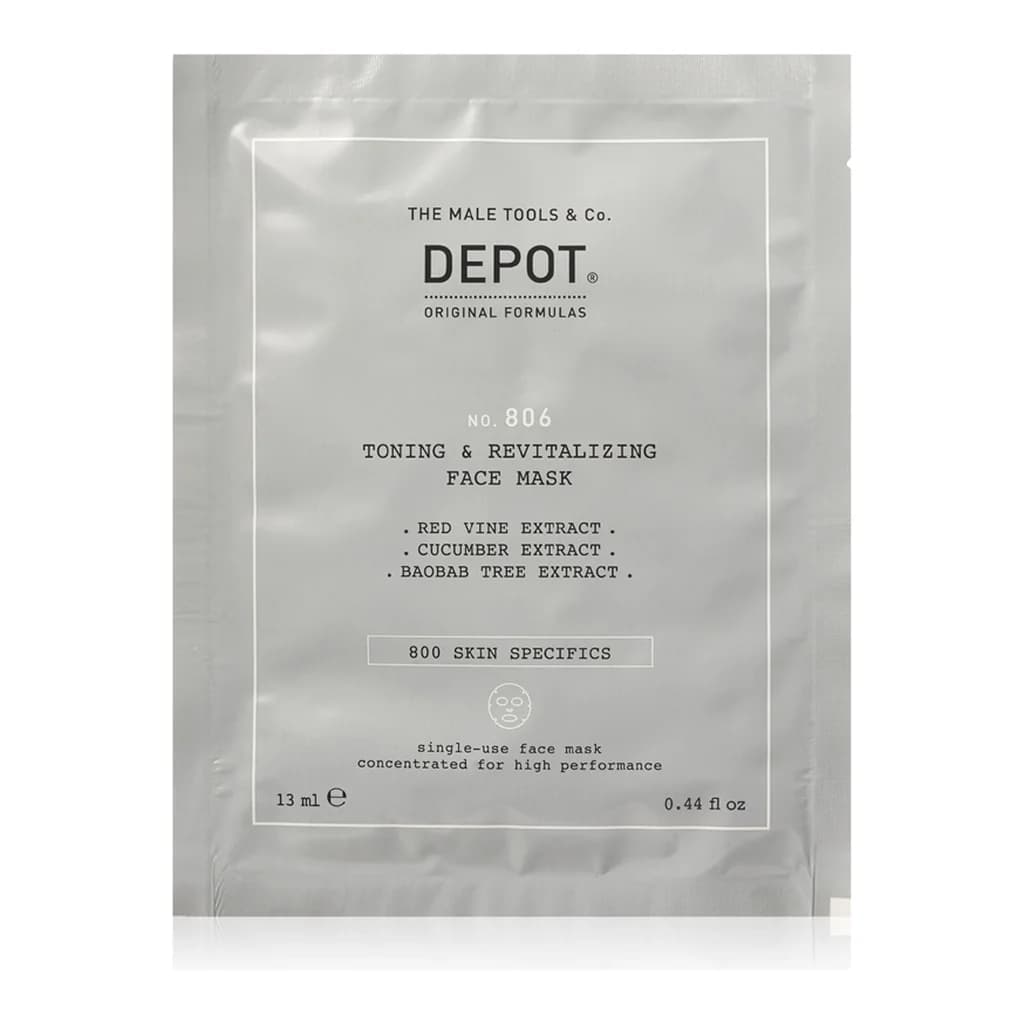 DEPOT NO. 806 TONING & REVITALIZING FACE MASK