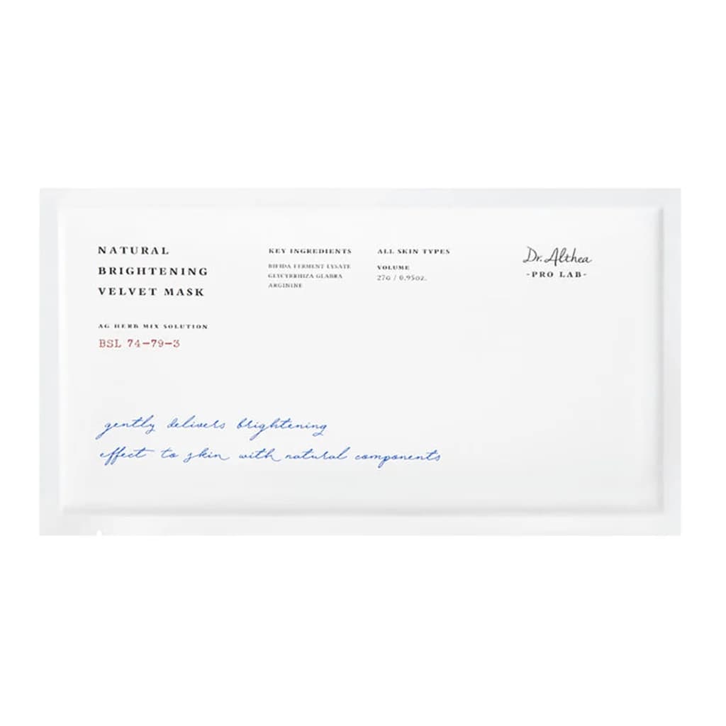Dr. Althea Natural Brightening Velvet Mask