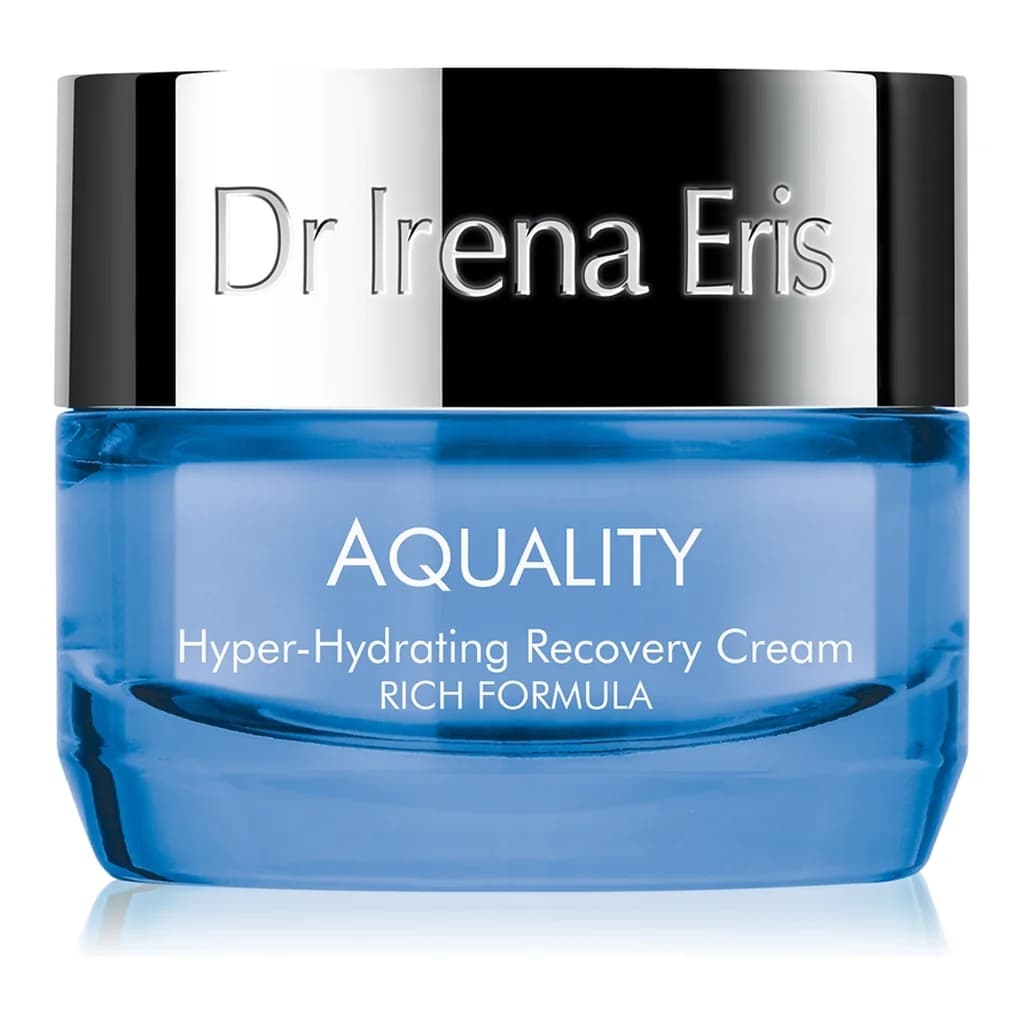 Dr Irena Eris Aquality Hyper-Hydrating Recovery Cream Rich Formula deep moisturising cream with anti-wrinkle effect