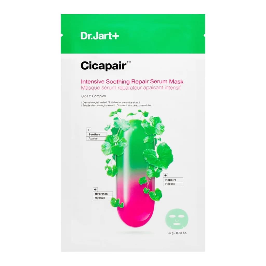 Dr. Jart+ Cicapair™ Intensive Soothing Repair Serum Mask moisturising and soothing sheet mask