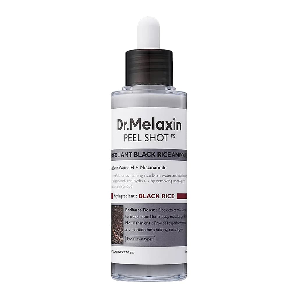 Dr.Melaxin Peel Shot Exfoliant Black Rice Ampoule