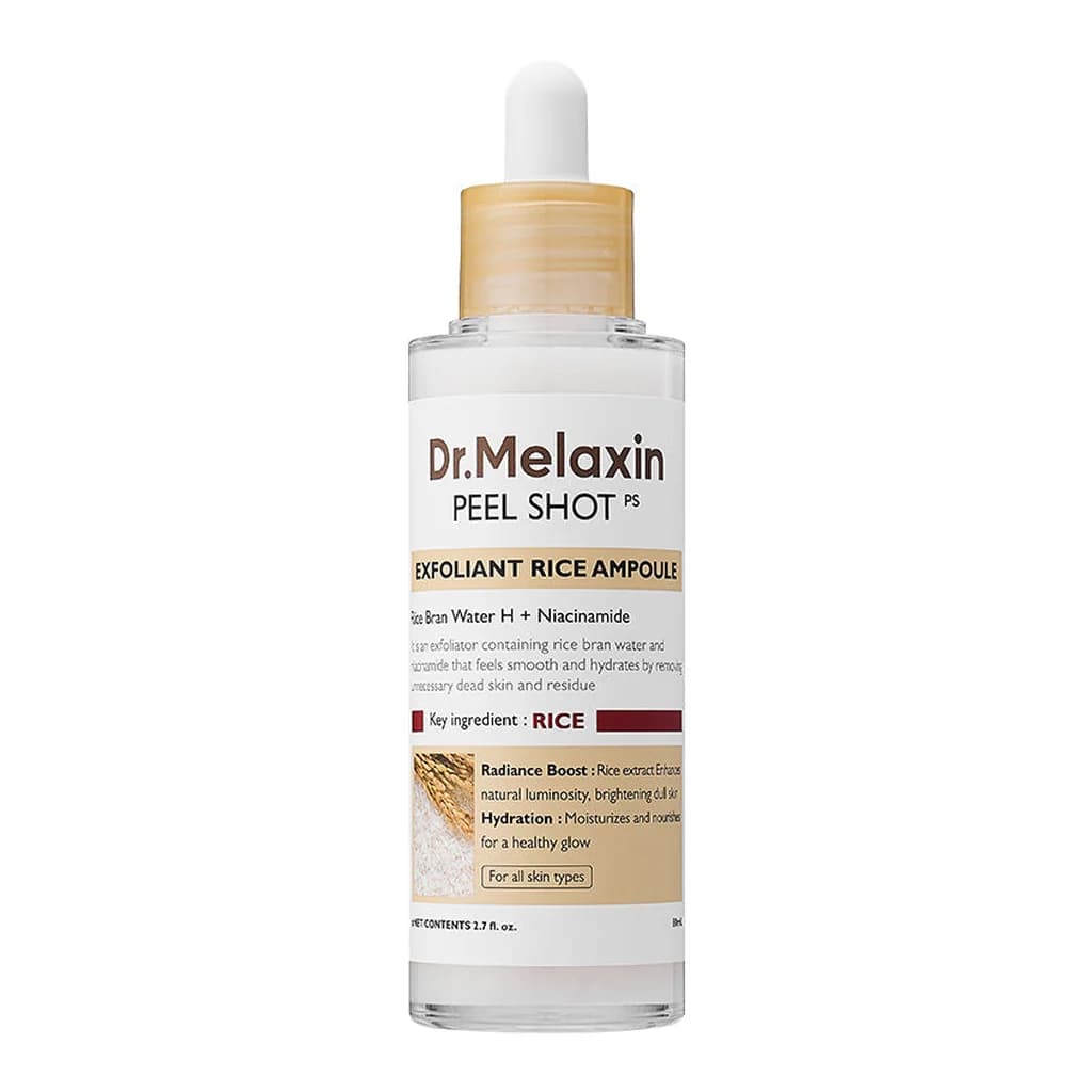 Dr.Melaxin Peel Shot Exfoliant Rice Ampoule
