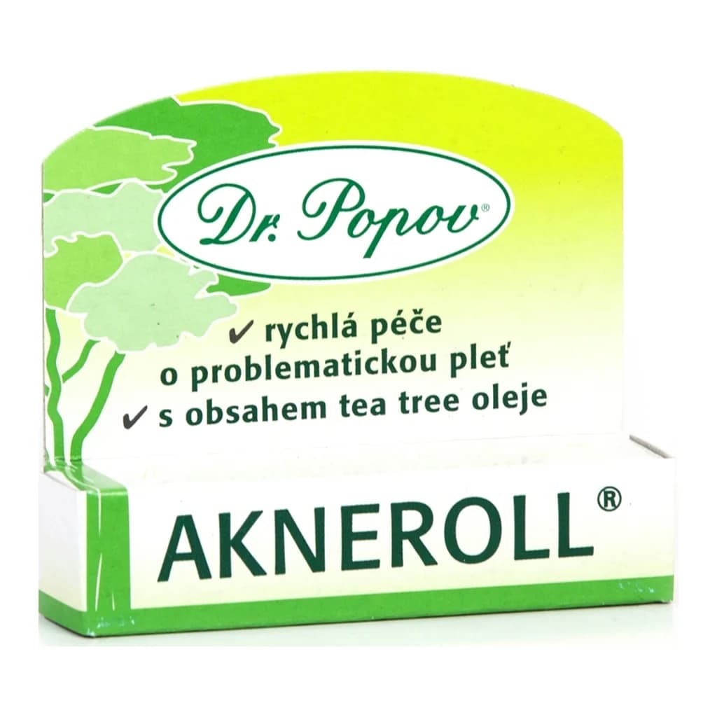 Dr. Popov Akneroll with tea tree