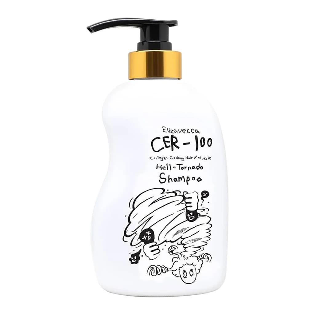Elizavecca CER-100 Collagen Coating Hair A+ Muscle Hell-Tornado Shampoo