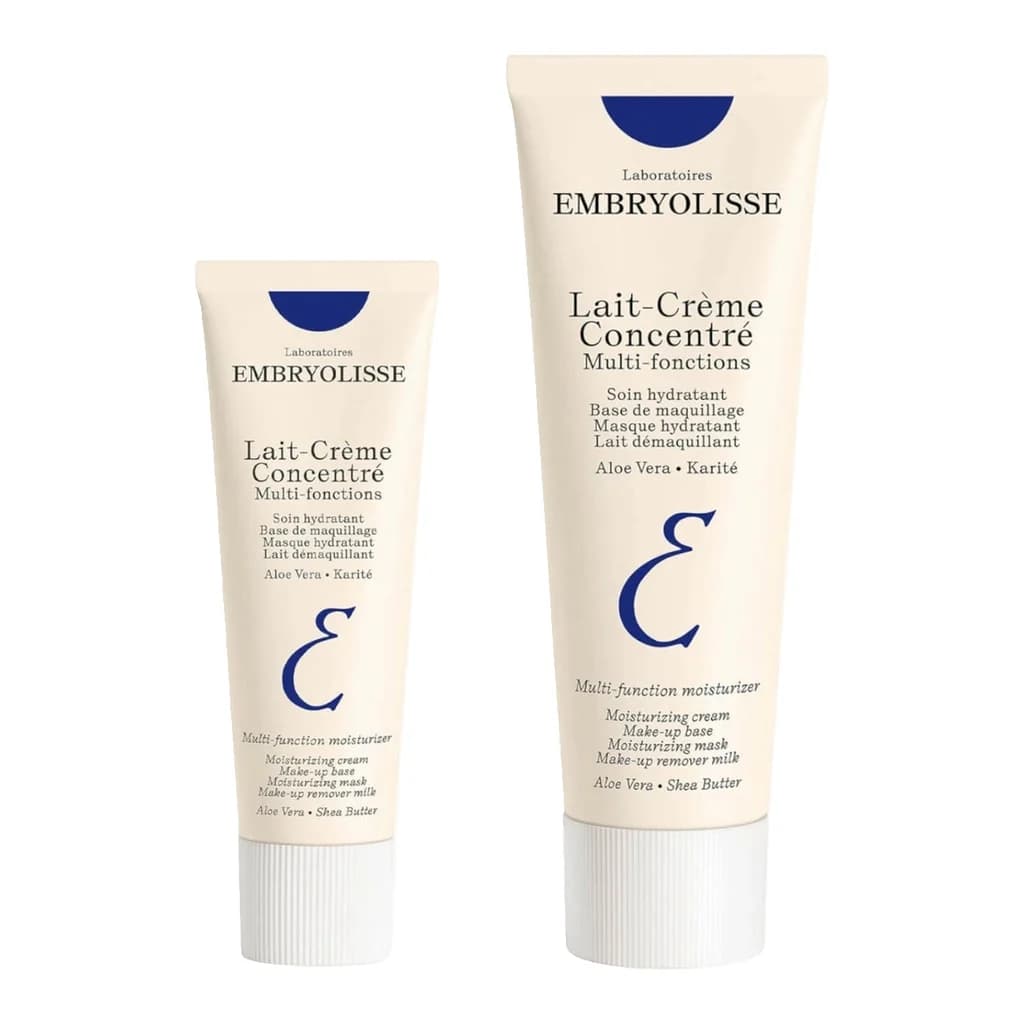 Embryolisse Lait-Crème Concentré Multi-Purpose Moisturiser Home and Away Duo