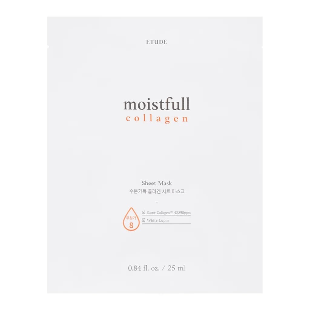 ETUDE Moistfull Collagen moisturising face sheet mask with collagen