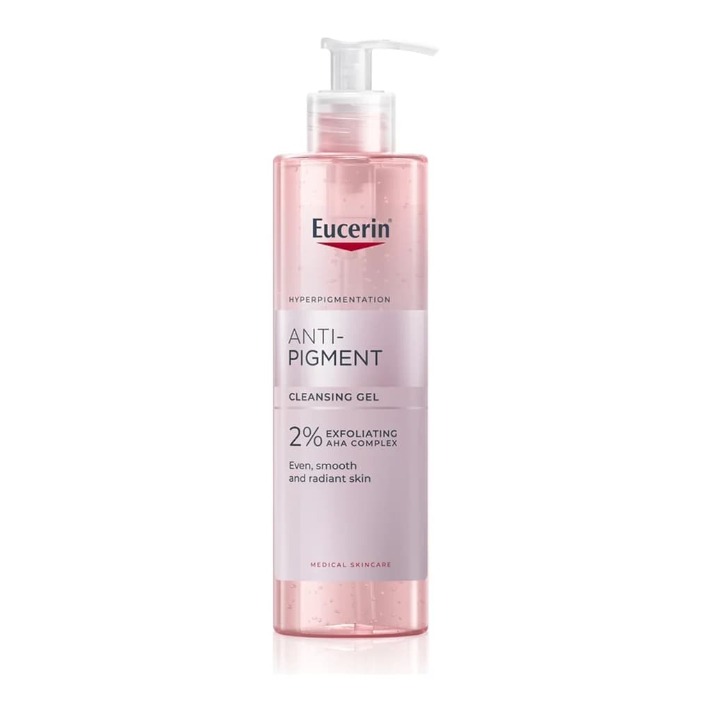 Eucerin Anti-Pigment Cleansing Gel brightening gel cleanser