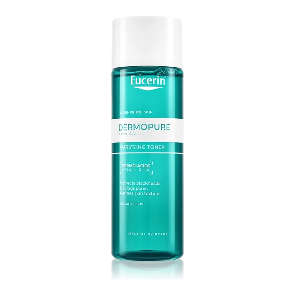 Eucerin DermoPure Clinical Purifying Toner cleansing tonic against imperfections in acne-prone skin