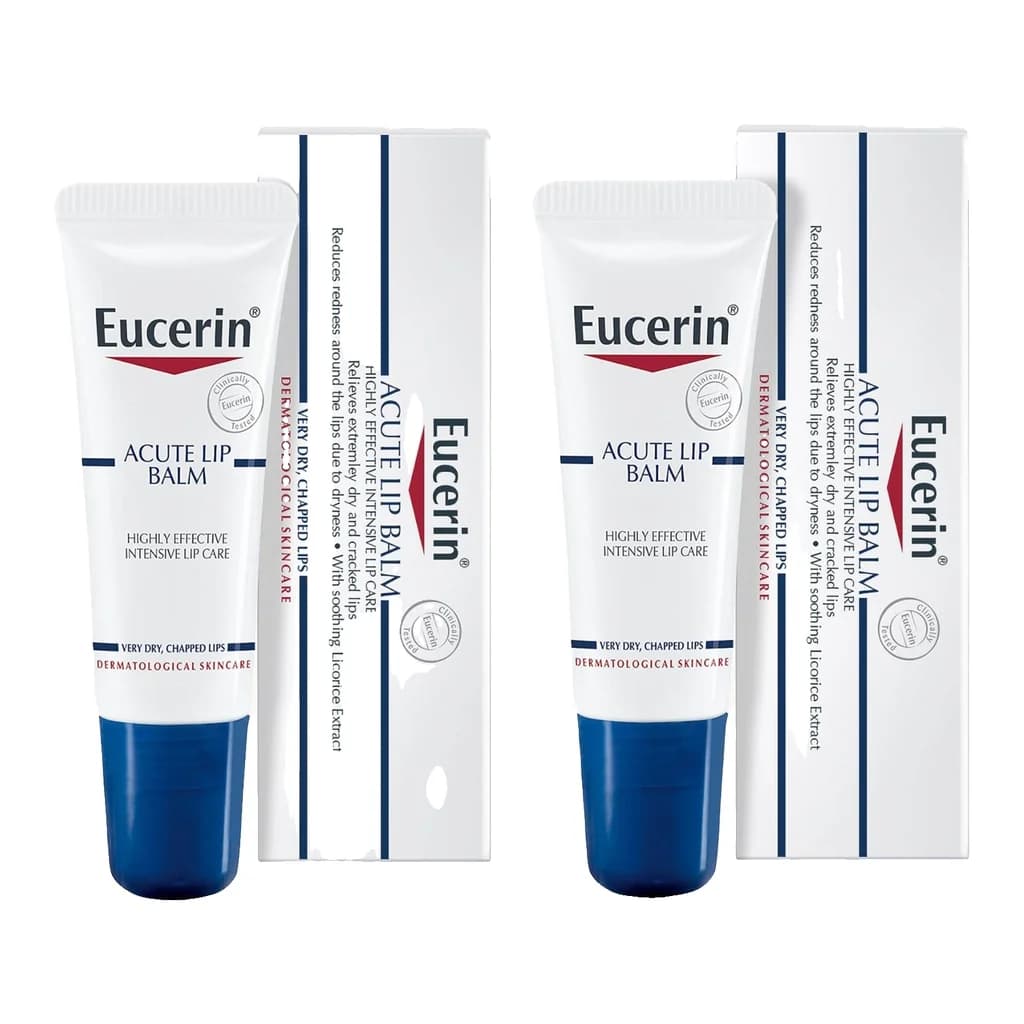 Eucerin Dry Skin Acute Lip Balm Duo 2 x