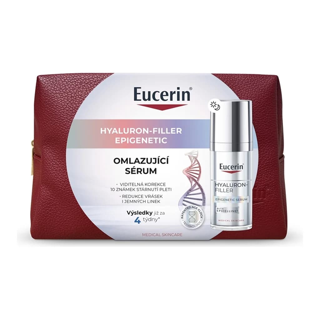 Eucerin Hyaluron-Filler Epigenetic rejuvenating serum cosmetic bag
