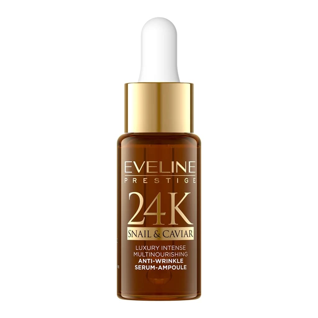 Eveline Cosmetics 24K Snail & Caviar anti-wrinkle serum with snail extract