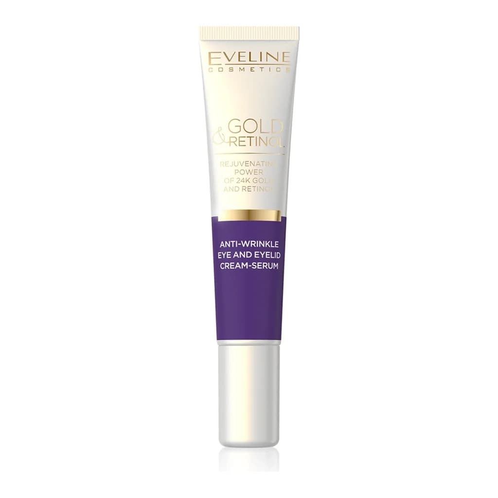 Eveline Cosmetics Gold & Retinol cream serum to treat eye wrinkles