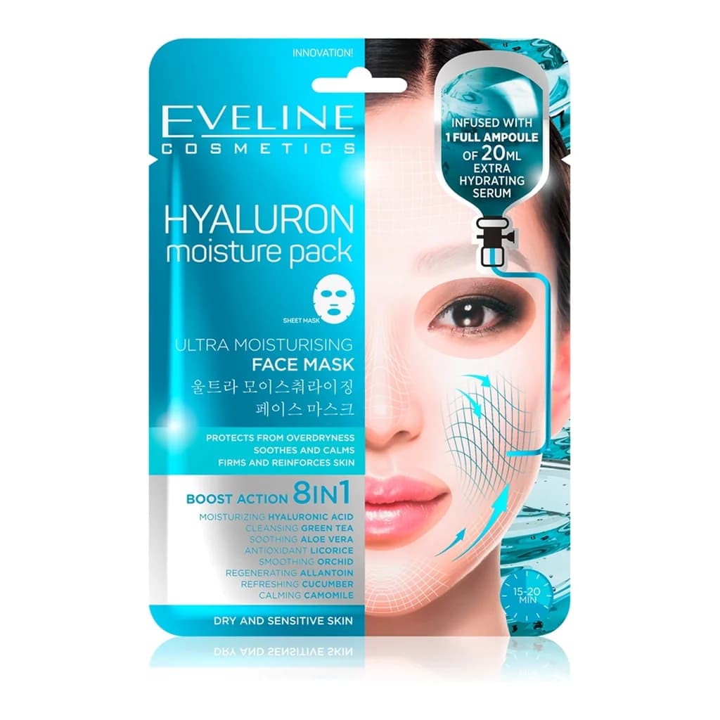 Eveline Cosmetics Hyaluron Moisture Pack