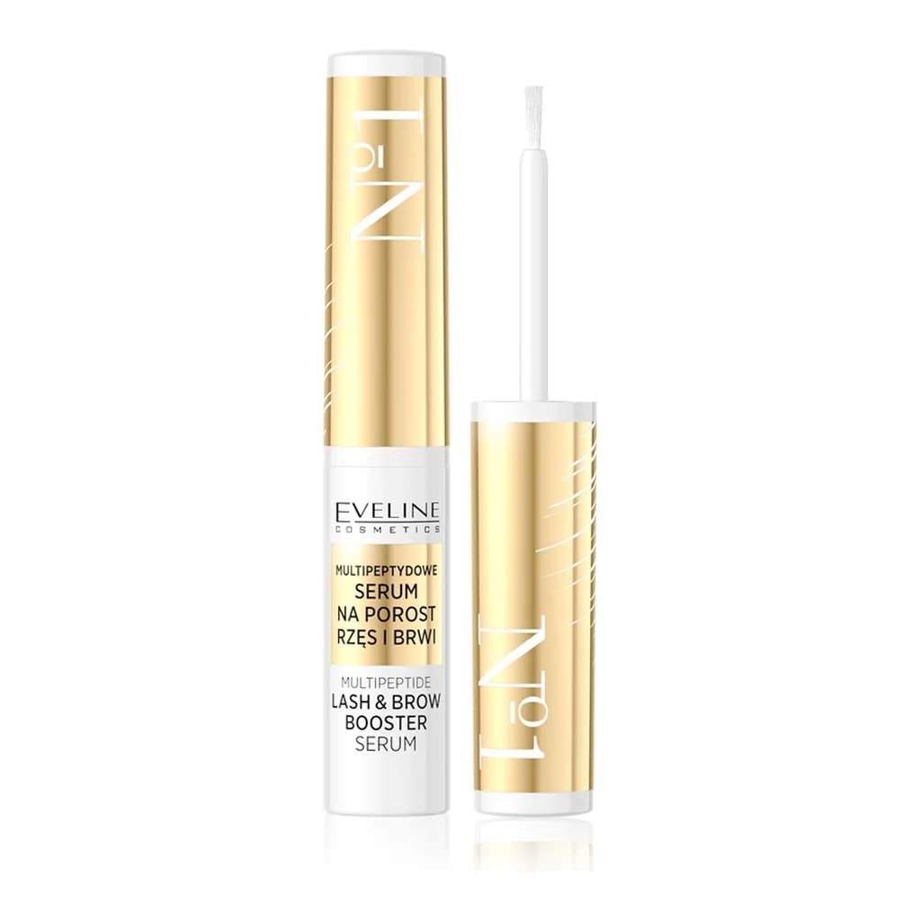 Eveline Cosmetics No. 1 growth stimulating lash and brow serum with peptides