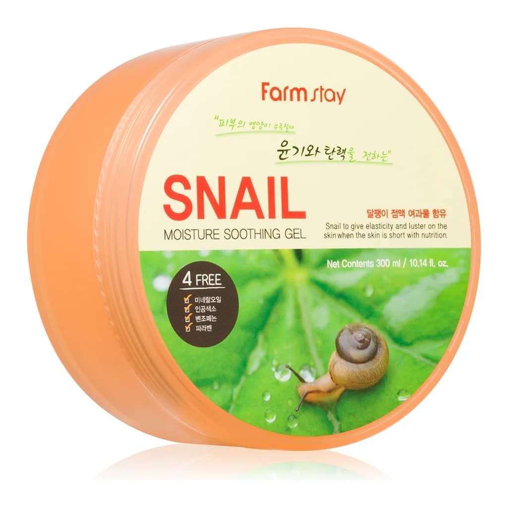 Farmstay Snail soothing gel for face and body
