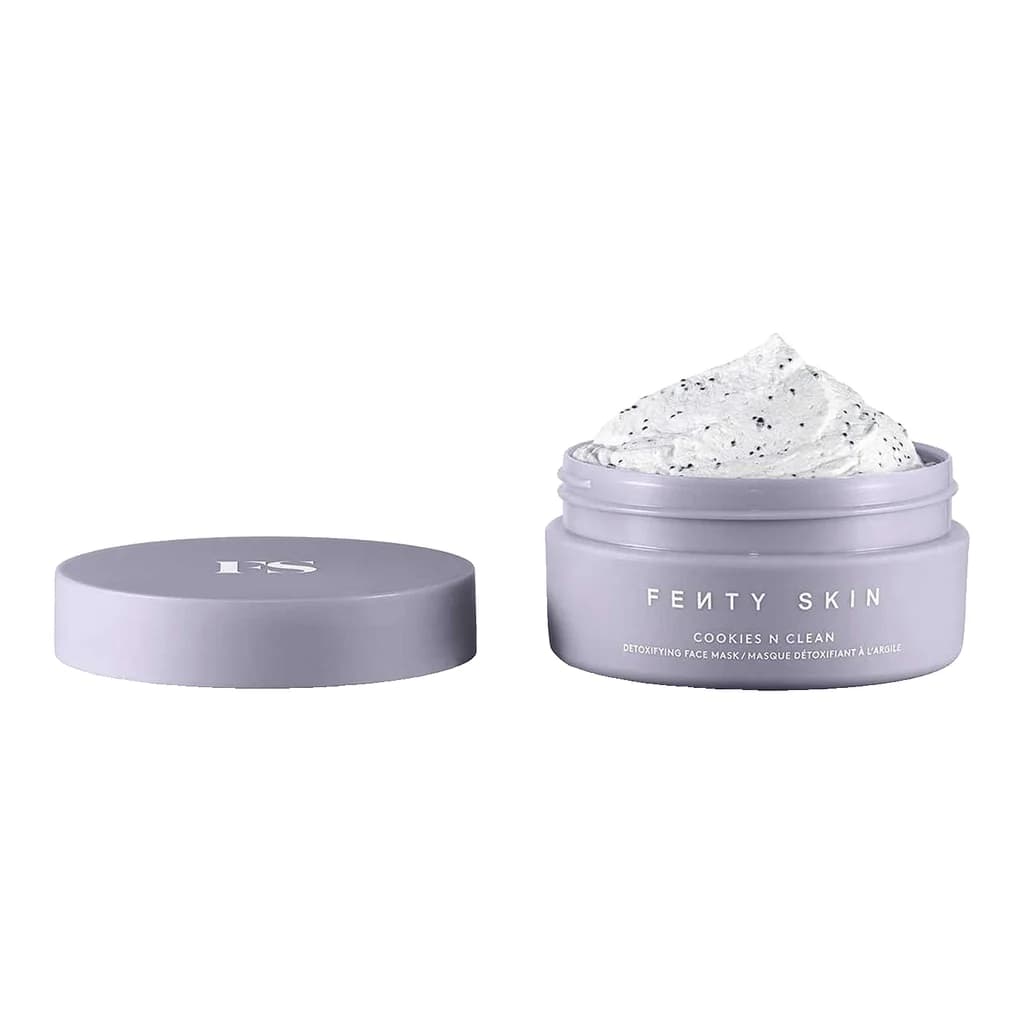 Fenty Skin Cookies N Clean Whipped Clay Pore Detox Face Mask with Salicylic Acid + Charcoal