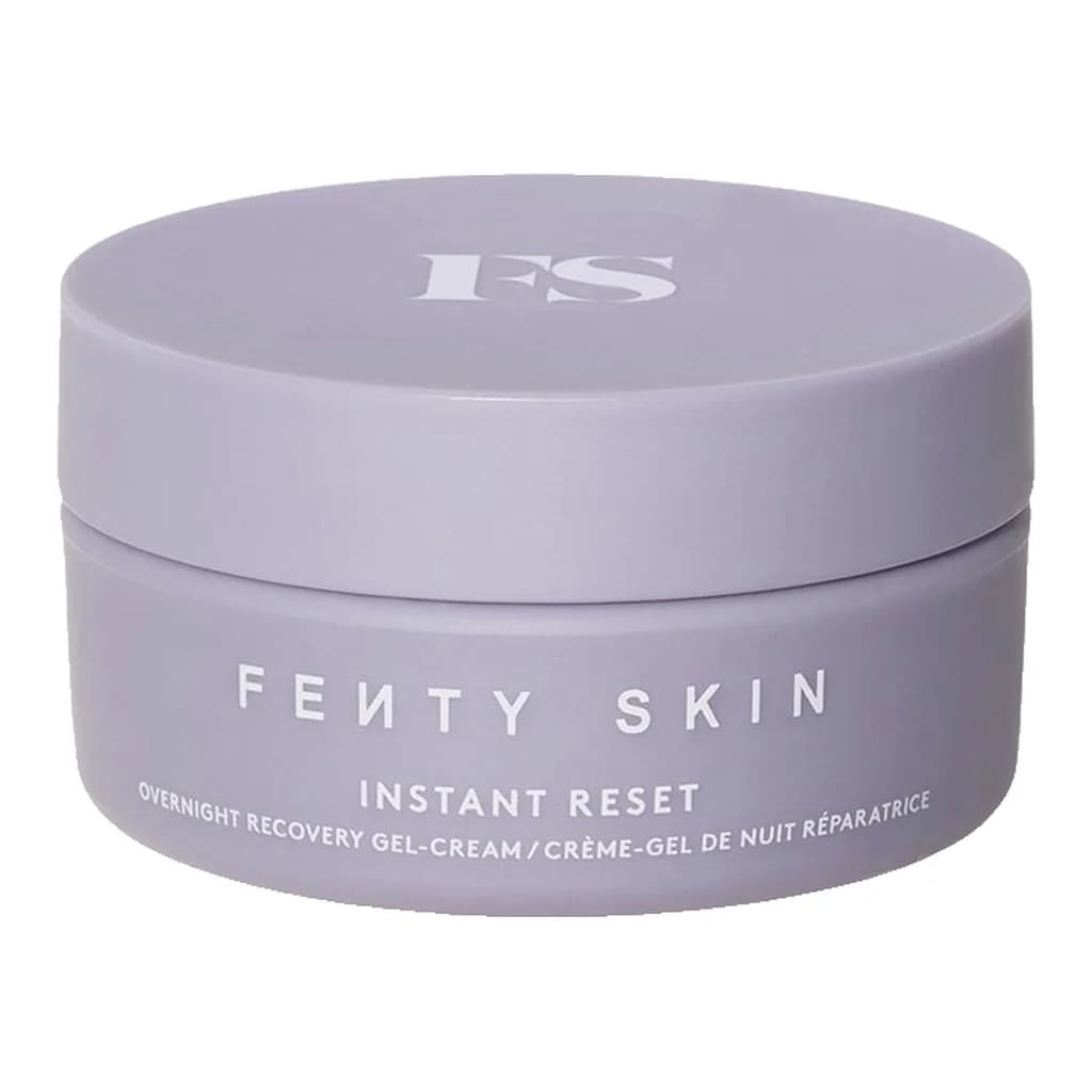 Fenty Skin Instant Reset Mini Brightening Overnight Recovery Gel-Cream with Niacinamide + Kalahari Melon Oil