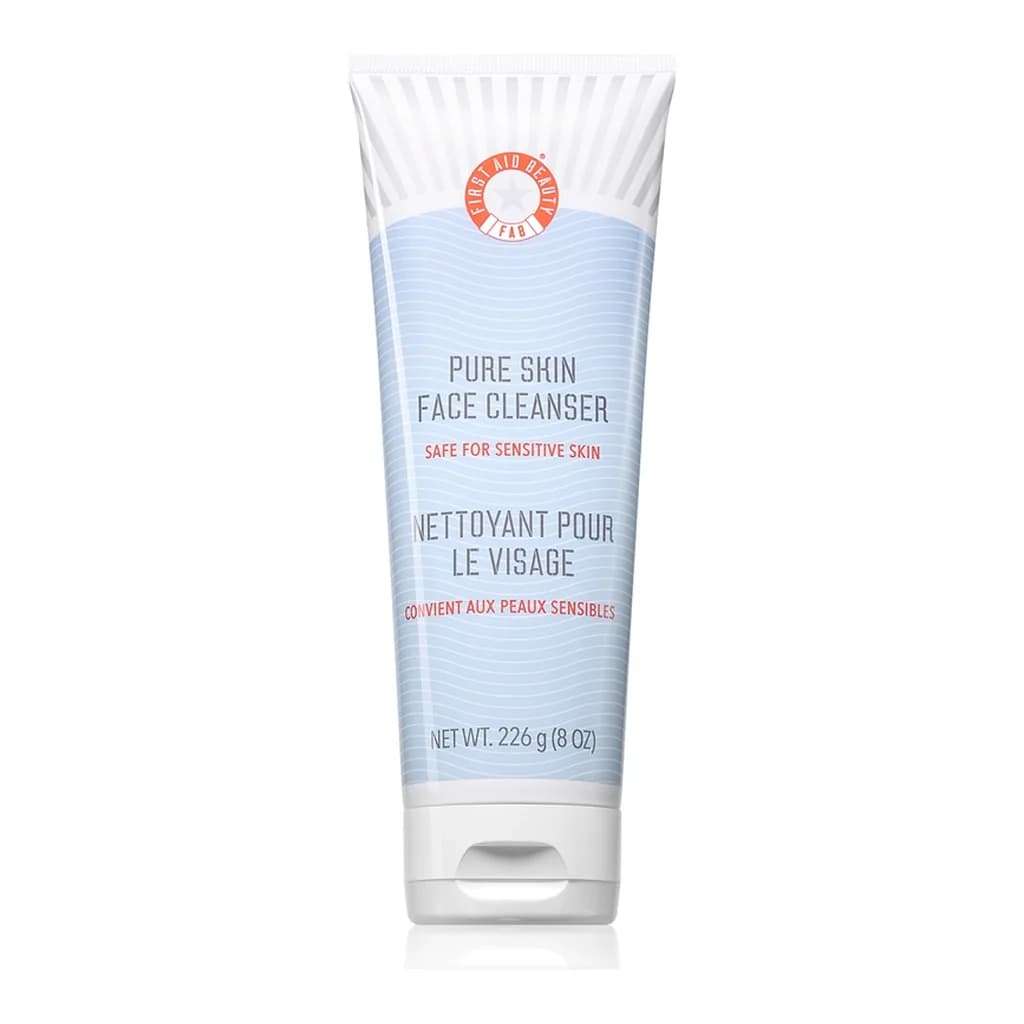 First Aid Beauty Pure Skin cleansing solution for the face