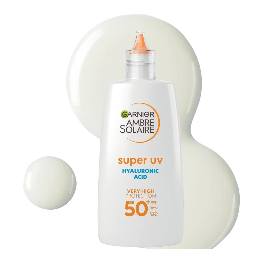 Garnier Ambre Solaire Ultra-Light Sensitive Sun Protection Face Fluid SPF50+