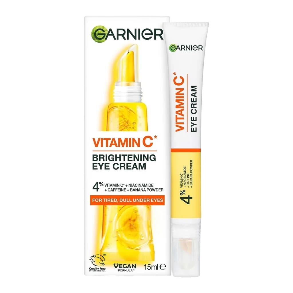 Garnier Brightening 4% Vitamin C, Niacinamide, Caffeine and Banana Powder Eye Cream