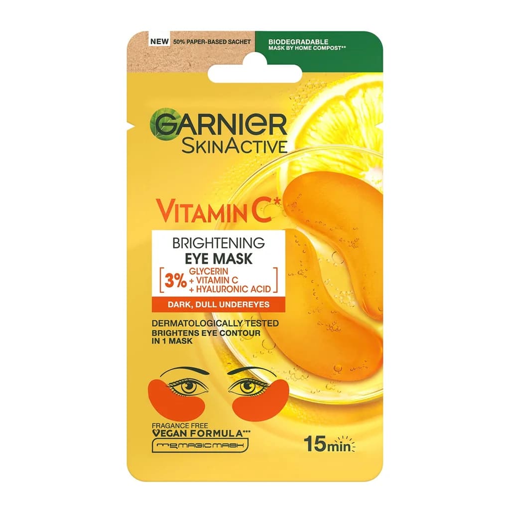 Garnier Brightening Eye Mask with Vitamin C