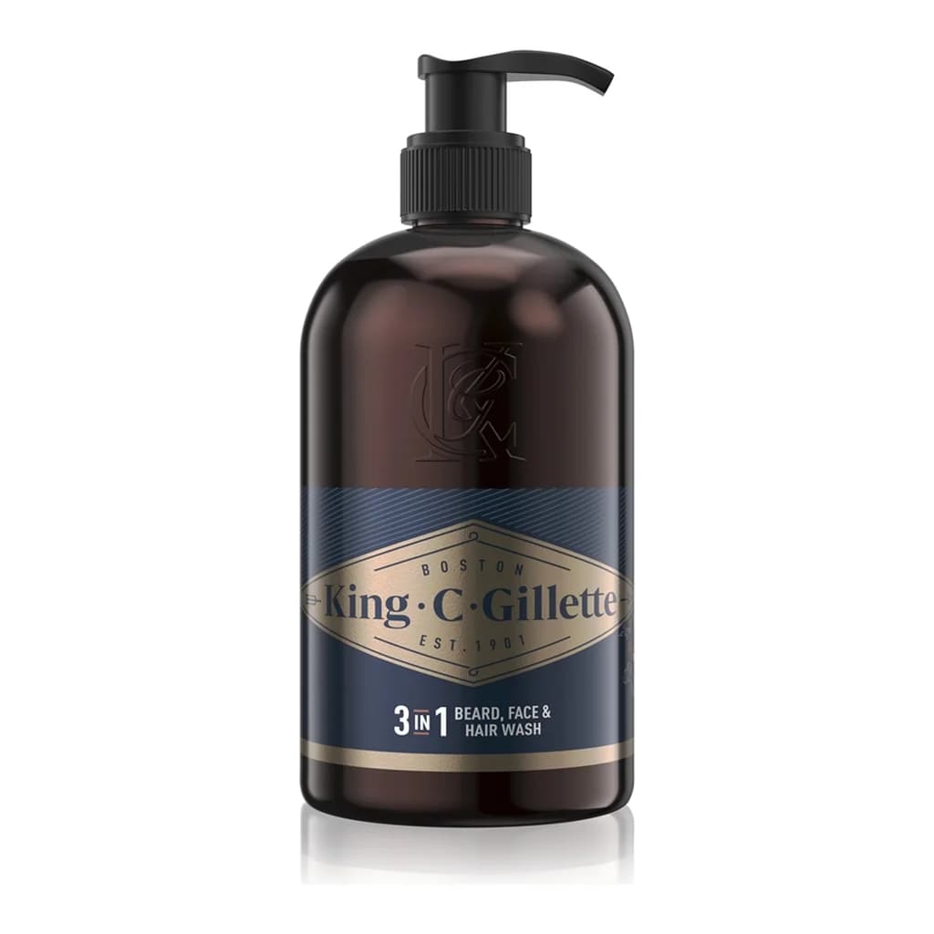 Gillette King C. Beard & Face Wash