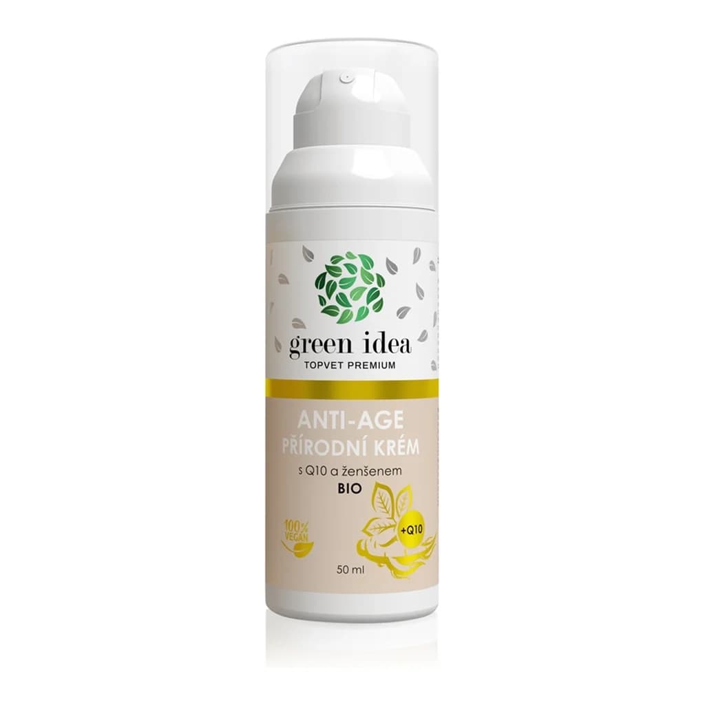 Green Idea Antiage natural cream with Q10 and ginseng