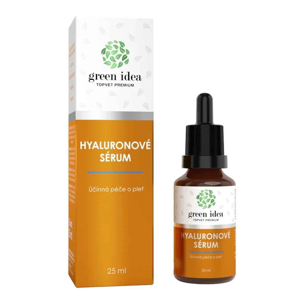 Green Idea Topvet premium herbal teas Hyaluronové sérum