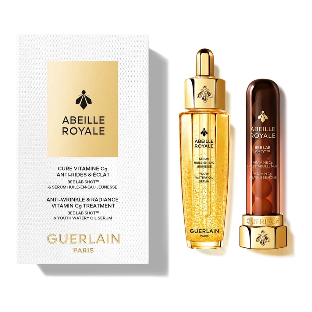 GUERLAIN Abeille Royale Bee Lab Shot & Youth Watery Oil Serum skin care set