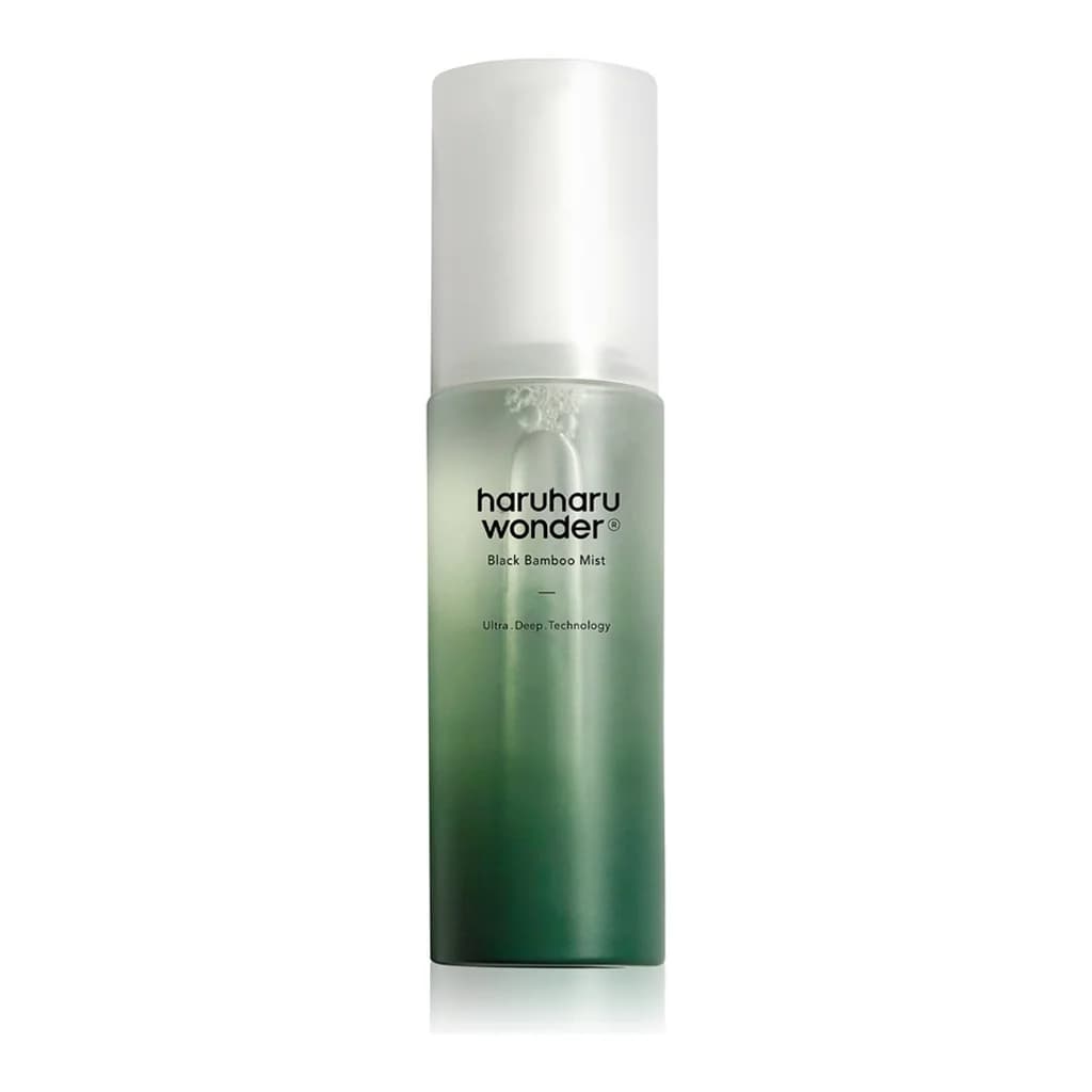 Haruharu Wonder Black Bamboo Mist moisturising spray for tired skin