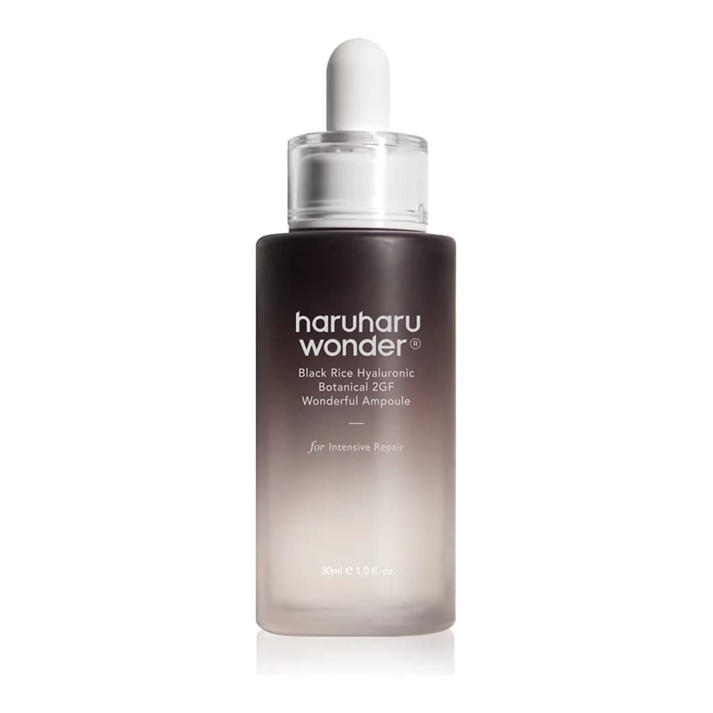 Haruharu Wonder Black Rice Hyaluronic Botanical 2GF Wonderful Ampoule