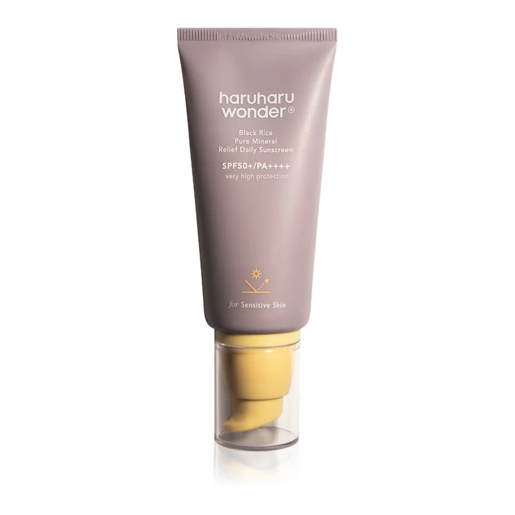 Haruharu Wonder Black Rice Pure Mineral Relief Daily Sunscreen SPF50+